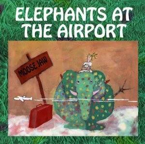 Elephants at the Airport - By Steve Wolfson, Illustrated by Heleen Brulot