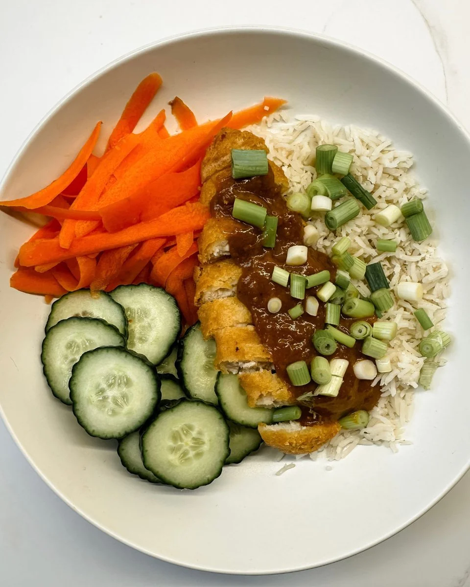Katsu Chicken + Coconut Rice