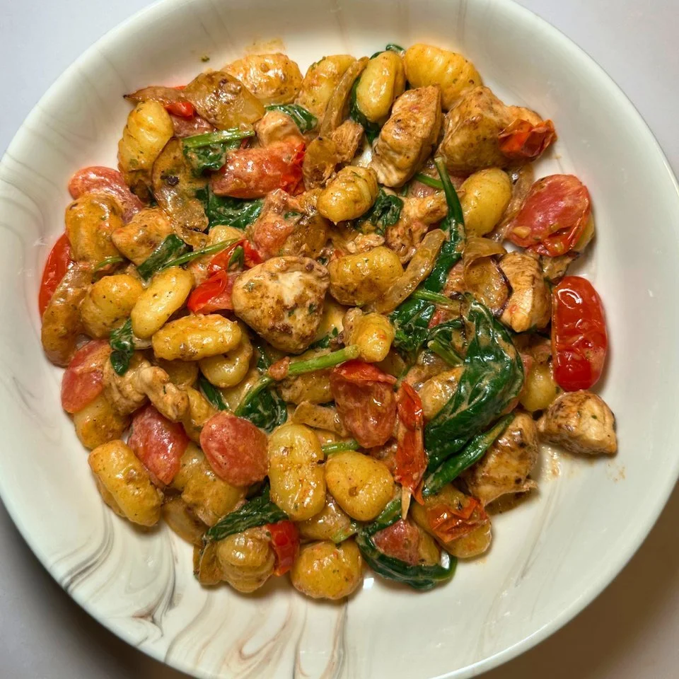 Creamy Chicken + Boursin Gnocchi
