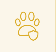 Icon of pet paws from Pests Go Home Pittsburgh