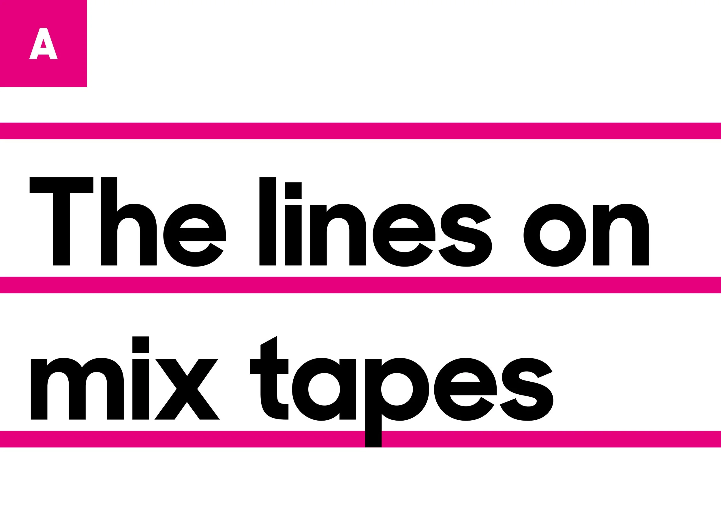 It would also be shaped by physical, personal connections to music — like list making…