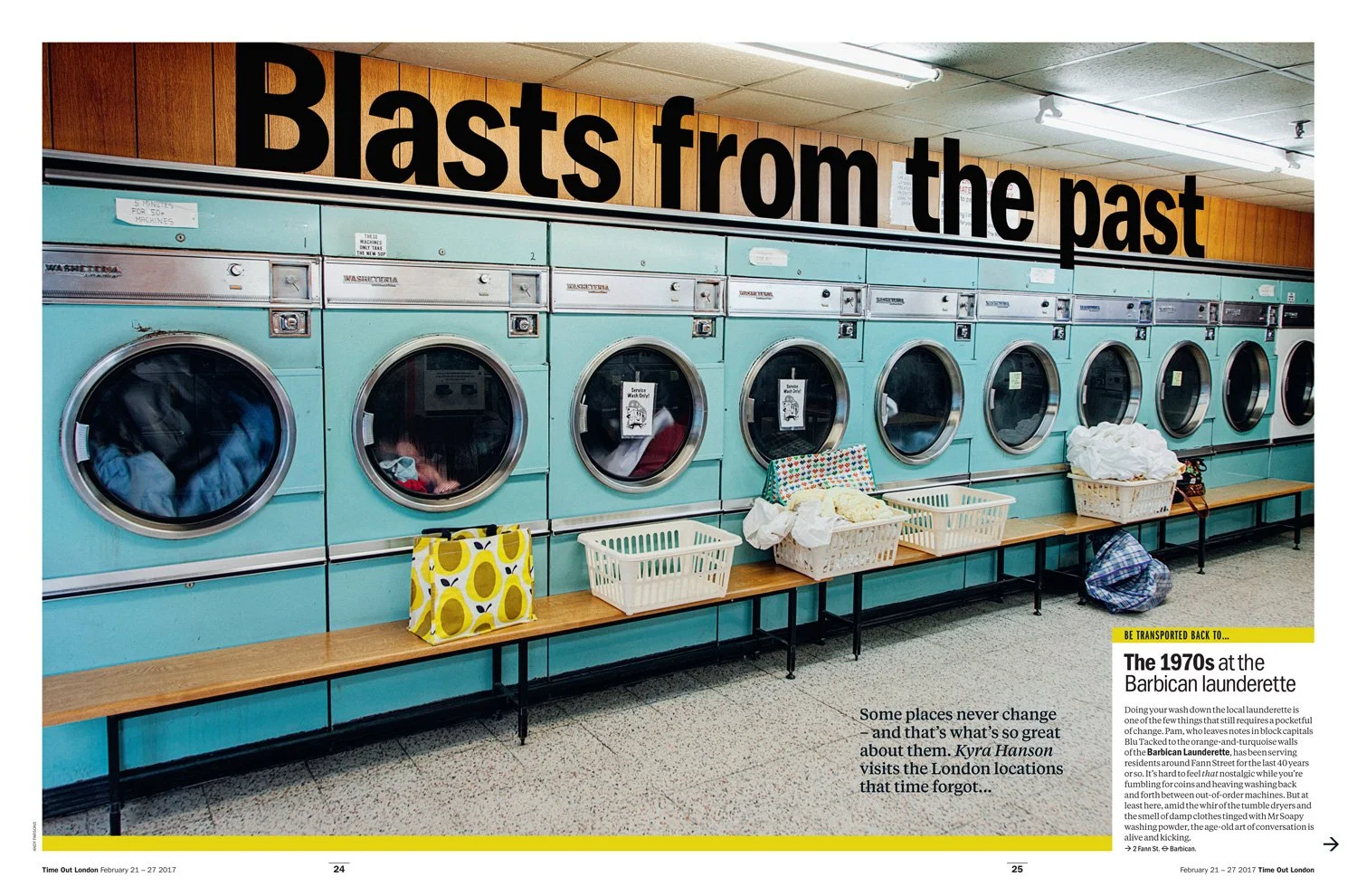 As the voice of Time Out, the typeface would show you around, at times, immersing itself within the city/content.