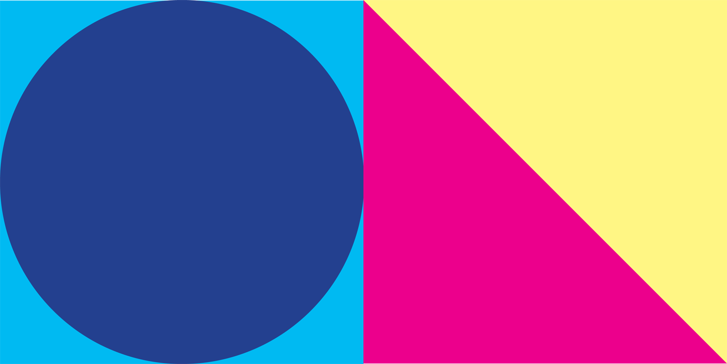 Geometric graphic design naturally started to inform the look.