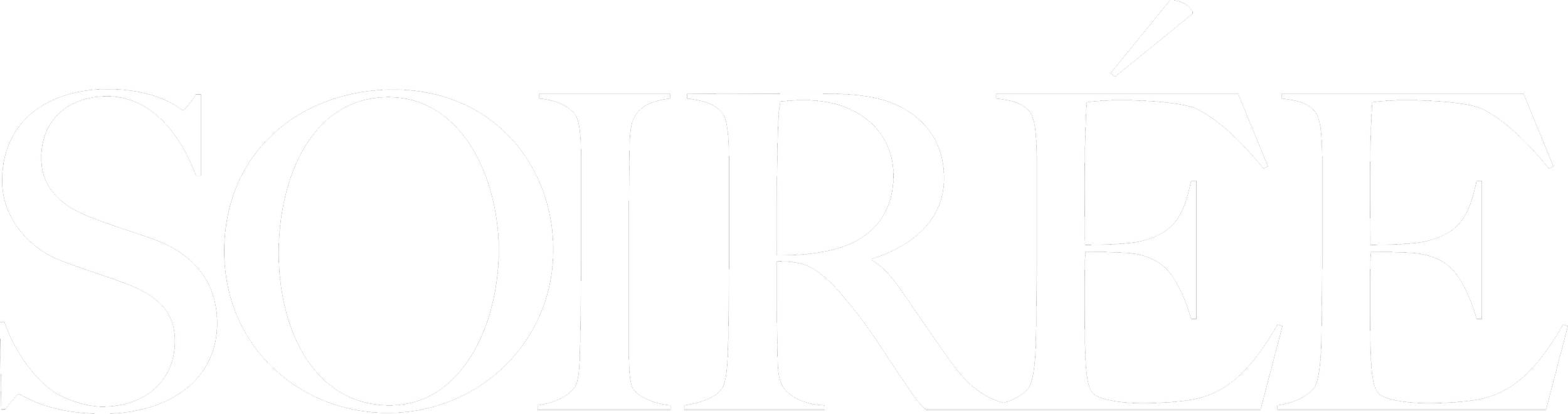The word 'SORRÉ' in large white font on a black background.