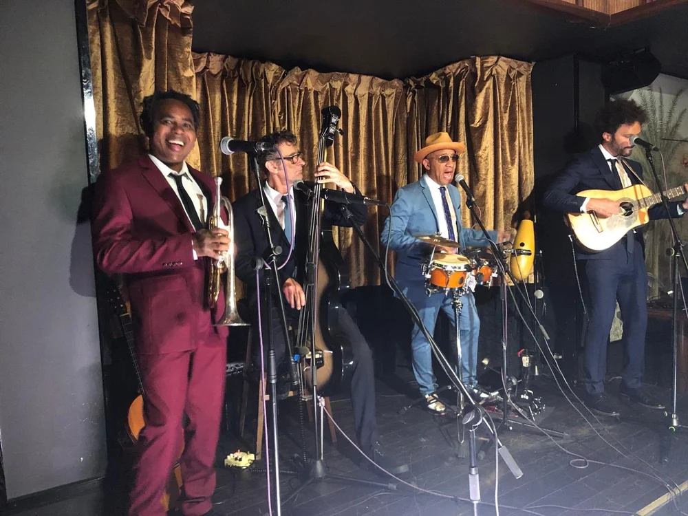 Sugar Kings Quartet performing