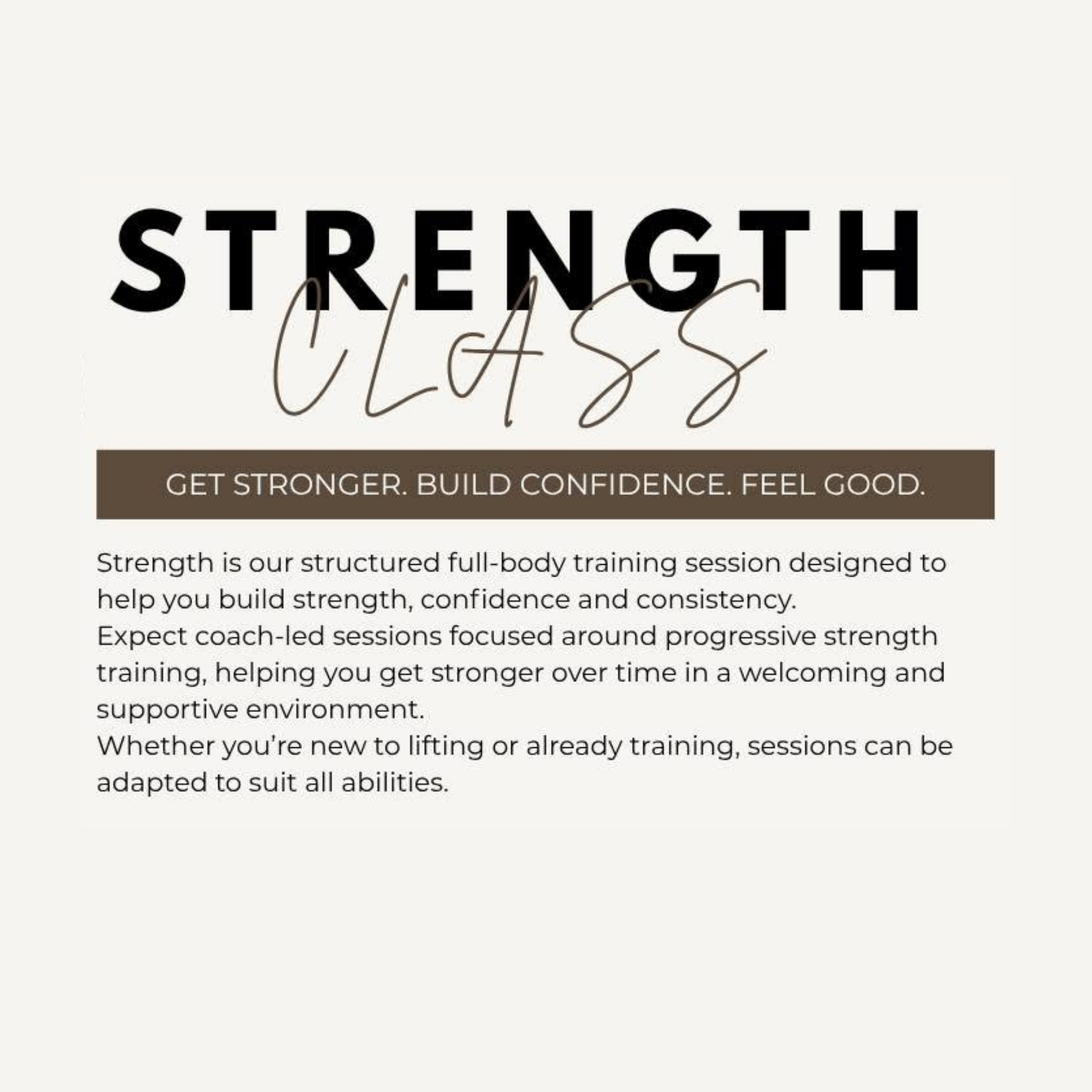 Tile saying strength class