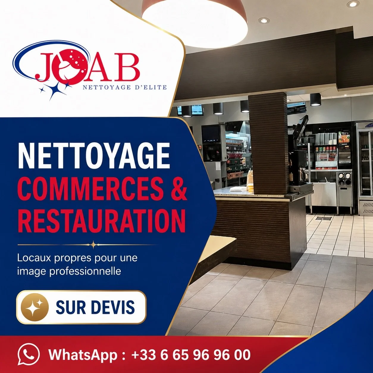 Hygi&egrave;ne et propret&eacute; : le c&oelig;ur de votre r&eacute;ussite commerciale ! 🍽️🛍️
Que vous g&eacute;riez une boutique ou un restaurant, un environnement sain et &eacute;tincelant est essentiel pour fid&eacute;liser votre client&egrave;l