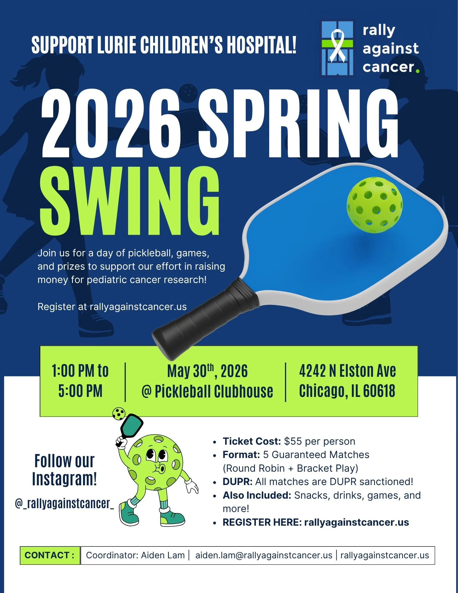 2026 Spring Swing event poster