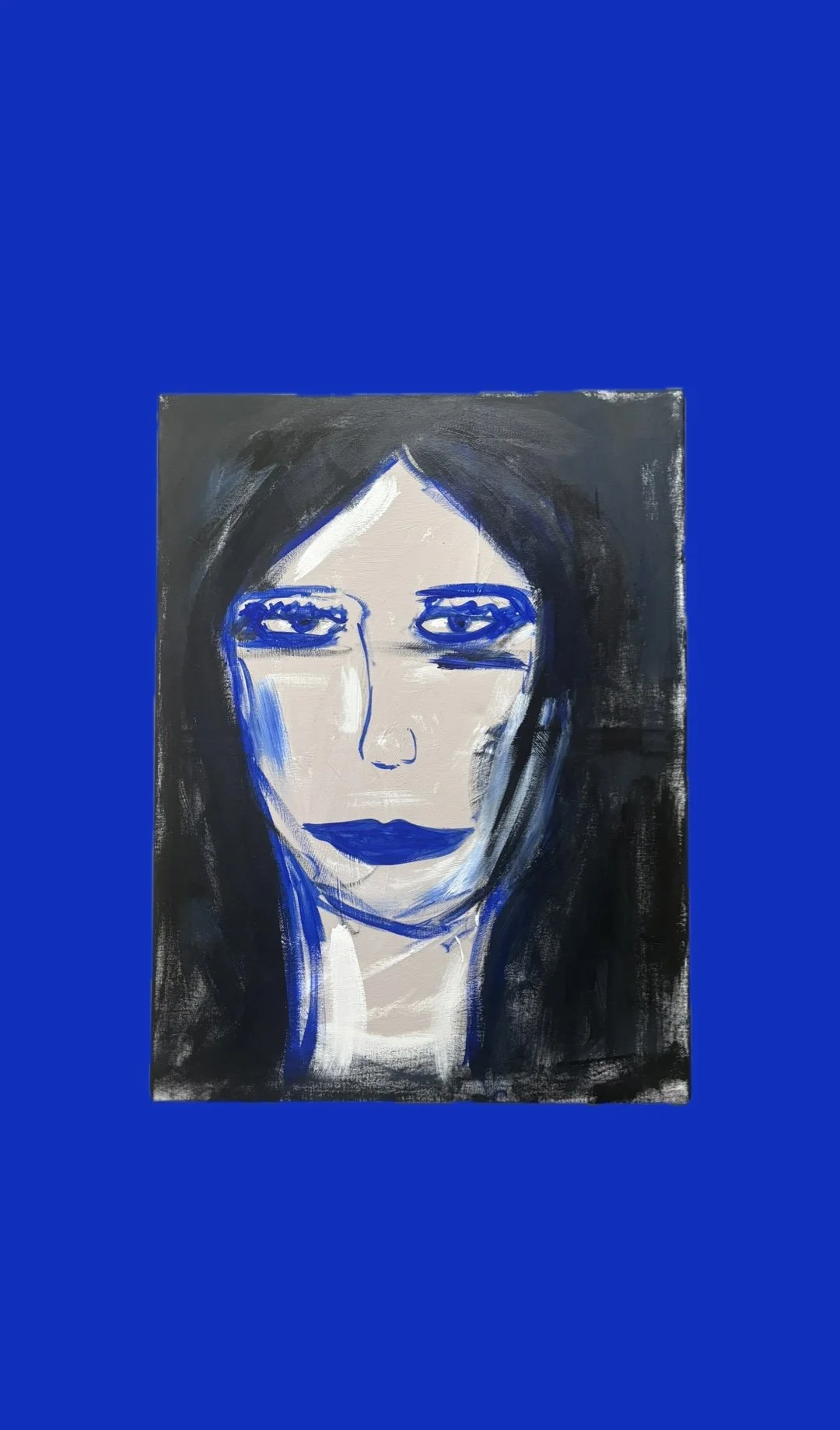The Window Abstract Portrait by Muti Media Portuguese Artist Rita Correia de Sá