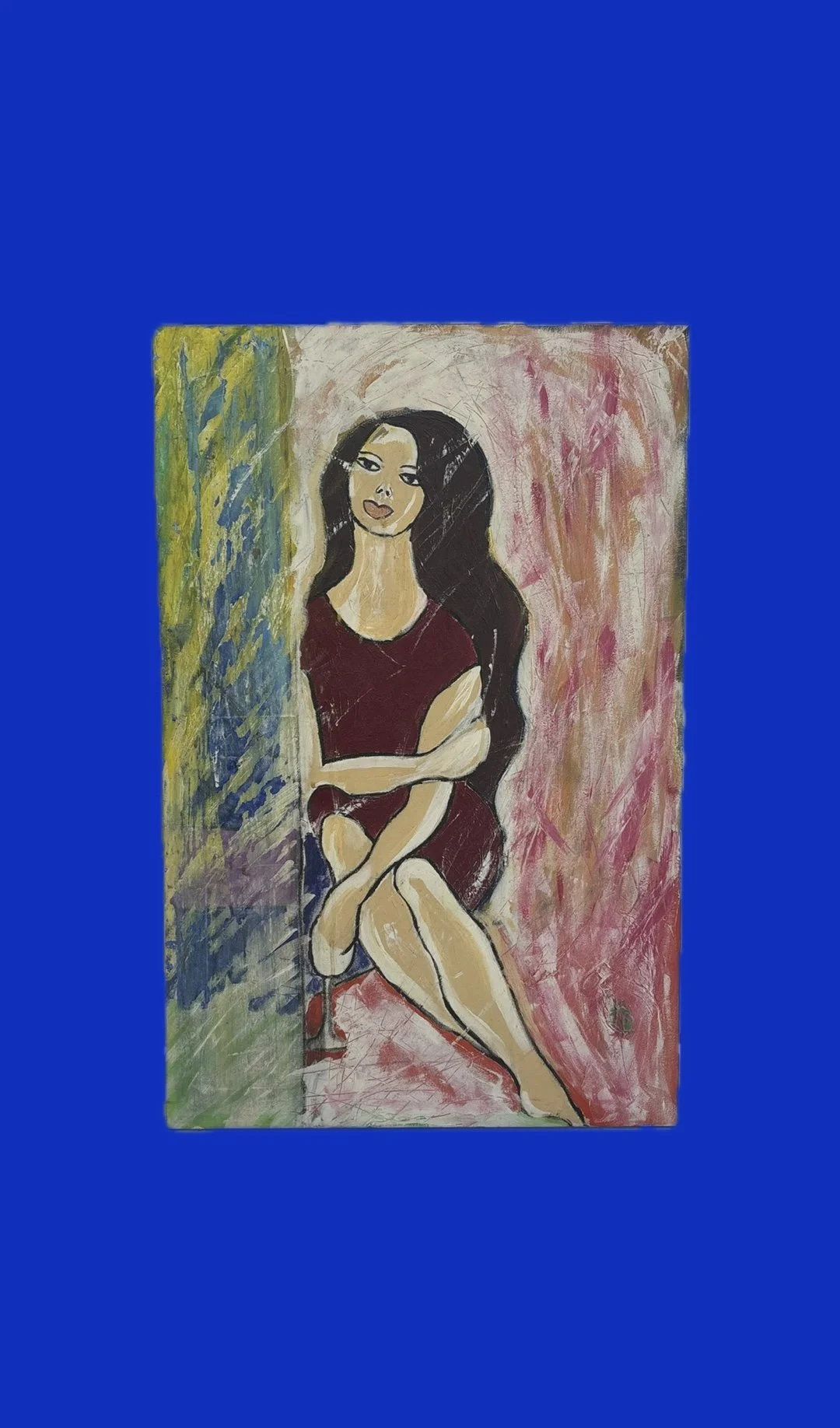 Aurora Painting by Portuguese Multi Media Artist Rita Correia de Sá