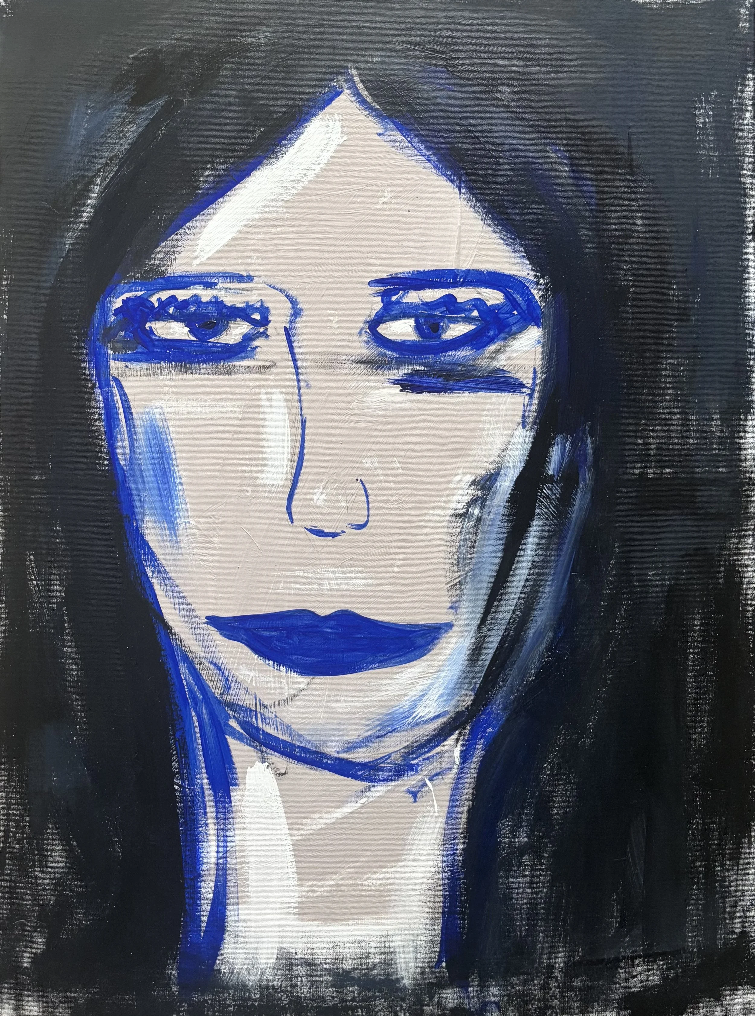 The Window Abstract Portrait by Muti Media Portuguese Artist Rita Correia de Sá