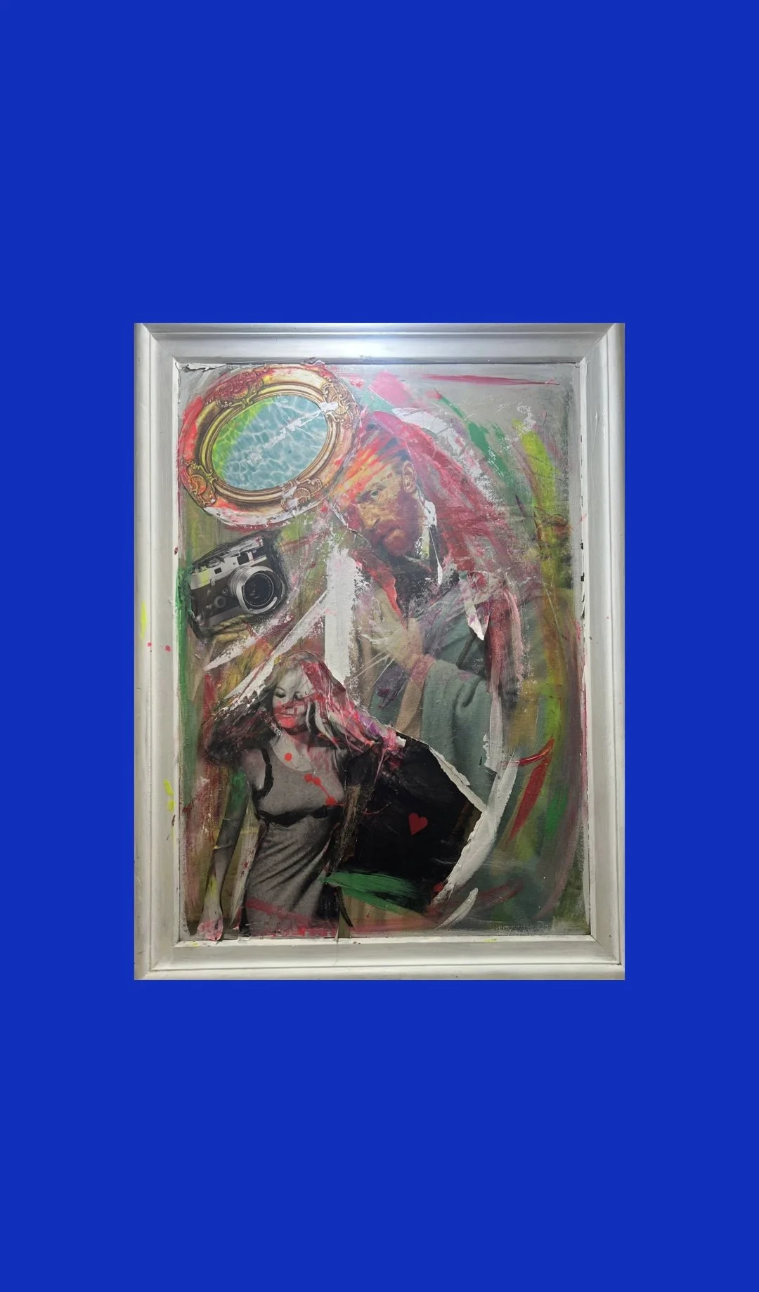 Bold Strokes Party Collage by Multi Media Artist Rita Correia de Sá