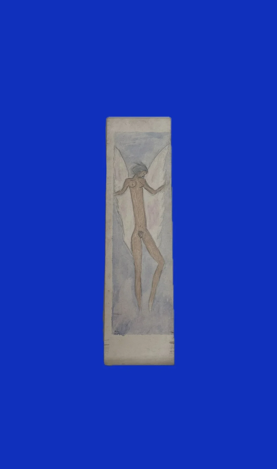 Gabriela Angel Painting by Multi Media Portuguese Artist Rita Correia de Sá