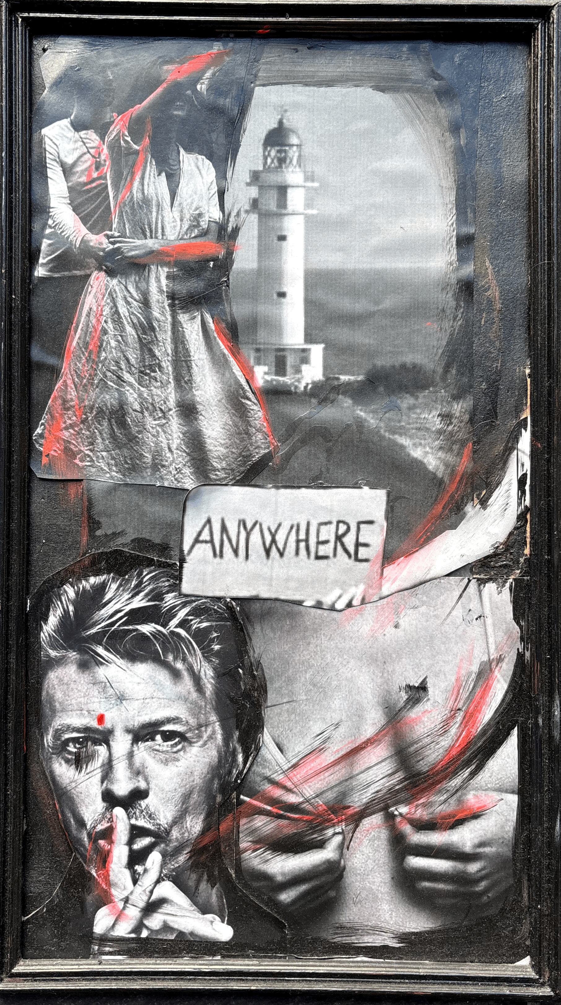 ANYWHERE Rita Correia de Sá Abstract Lighthouse Collage