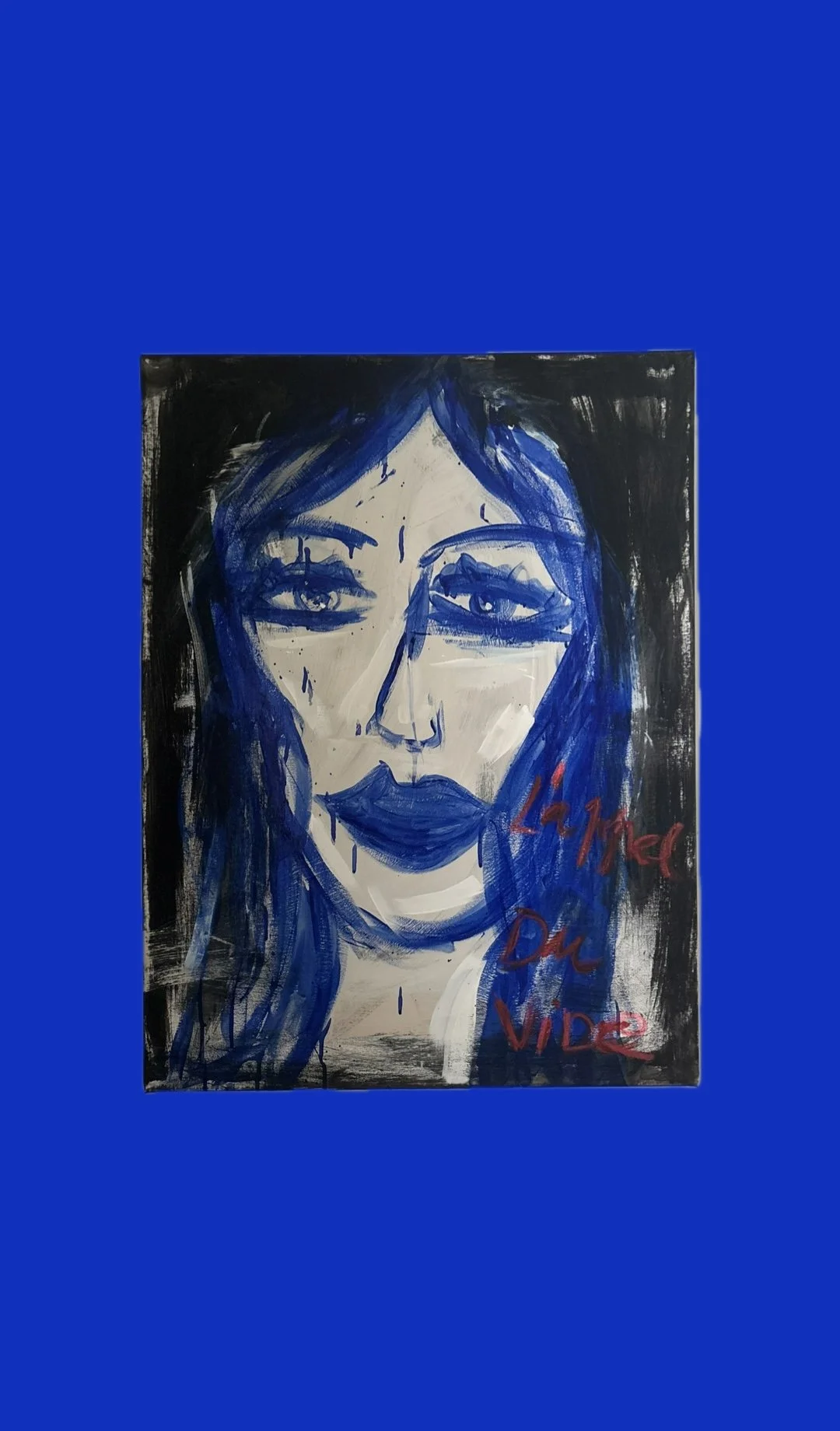 L' Appel du Vide Portrait by Multi Media Portuguese Artist Rita Correia de Sá