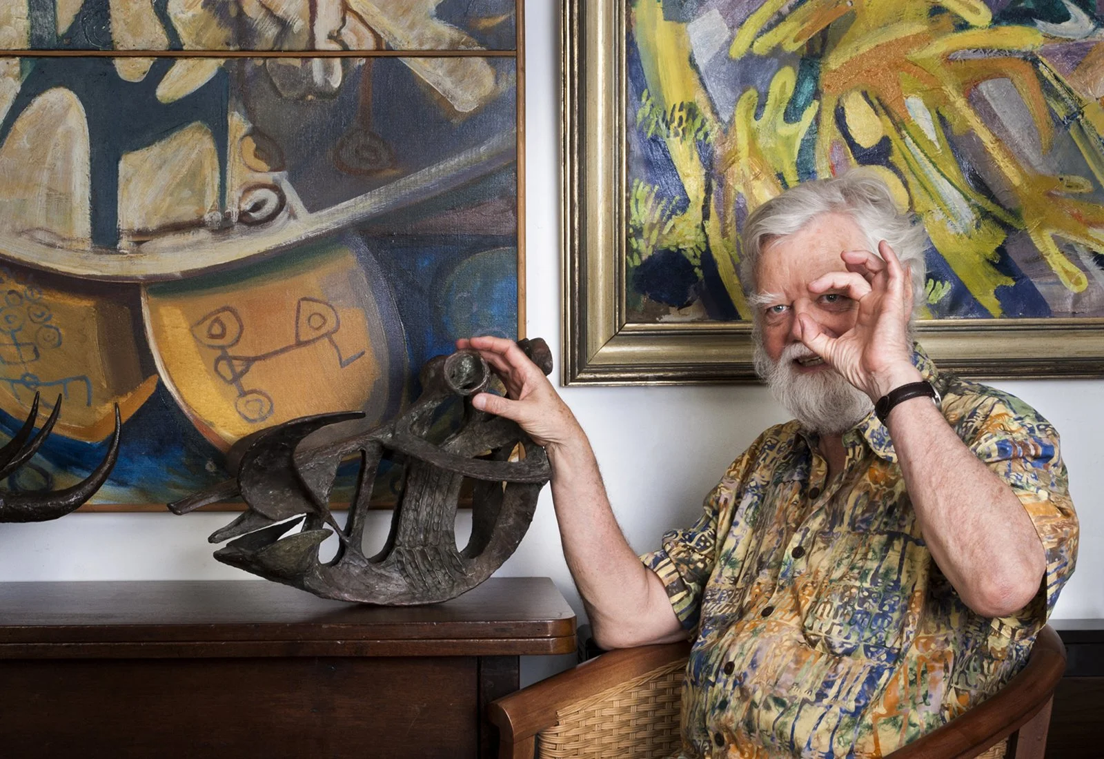 Jonathan Kingdon - artist, zoologist and science author