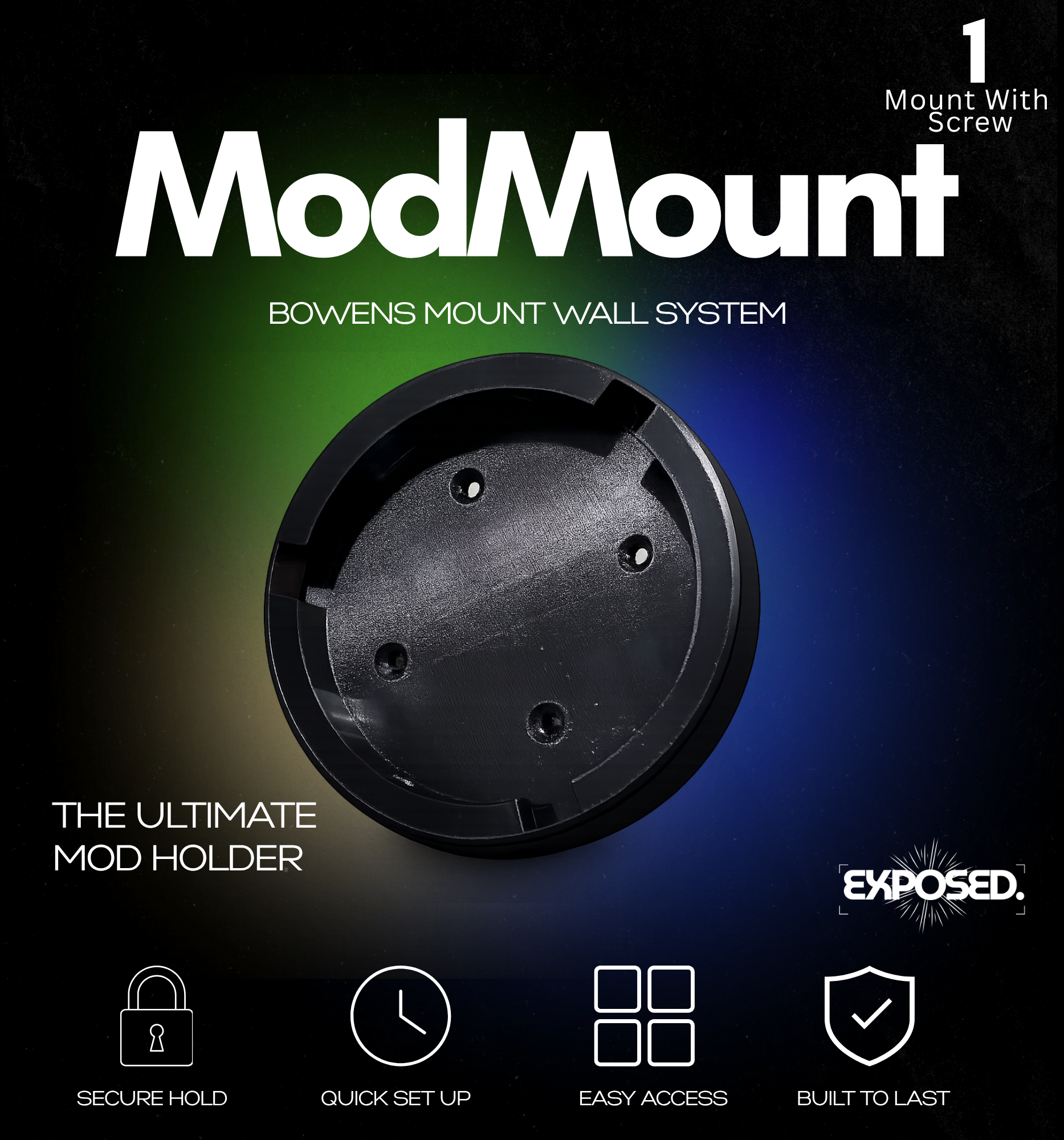 MOD MOUNT™ — Bowens Wall Mount ( Free Shipping)