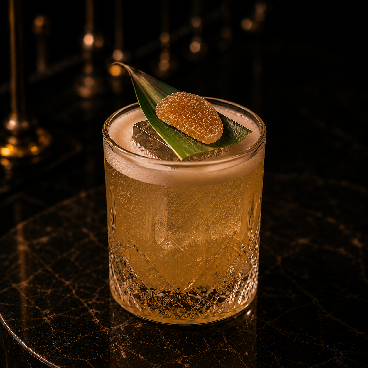 TEQUILA
MIEL
JUGO LIMON
JUGO LIMA
JUGO JENGIBRE
PERFUME MEZCAL