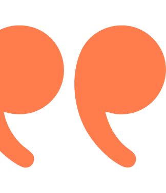 Open quote icon