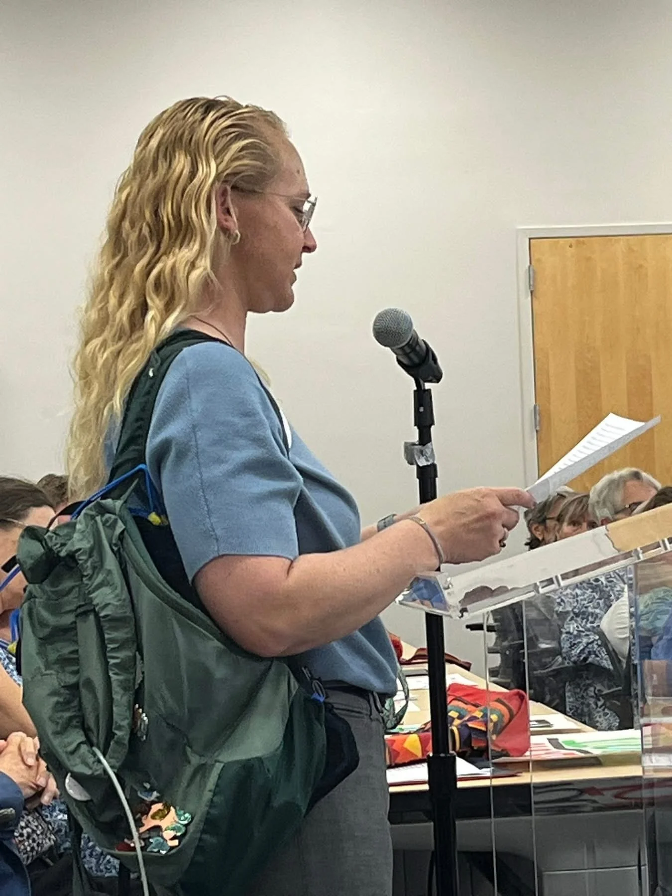Public comment on PFAS at Eniviromental Management Commission hearing