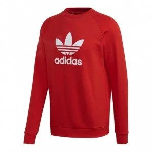 ADIDAS MENS ORIGINALS TREFOIL SWEAT RED.jpg