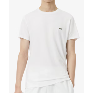LACOSTE MENS PIMA COTTON T-SHIRT WHITE.png