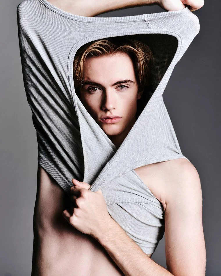 Male model Jack represented by MTL Models in Montreal.