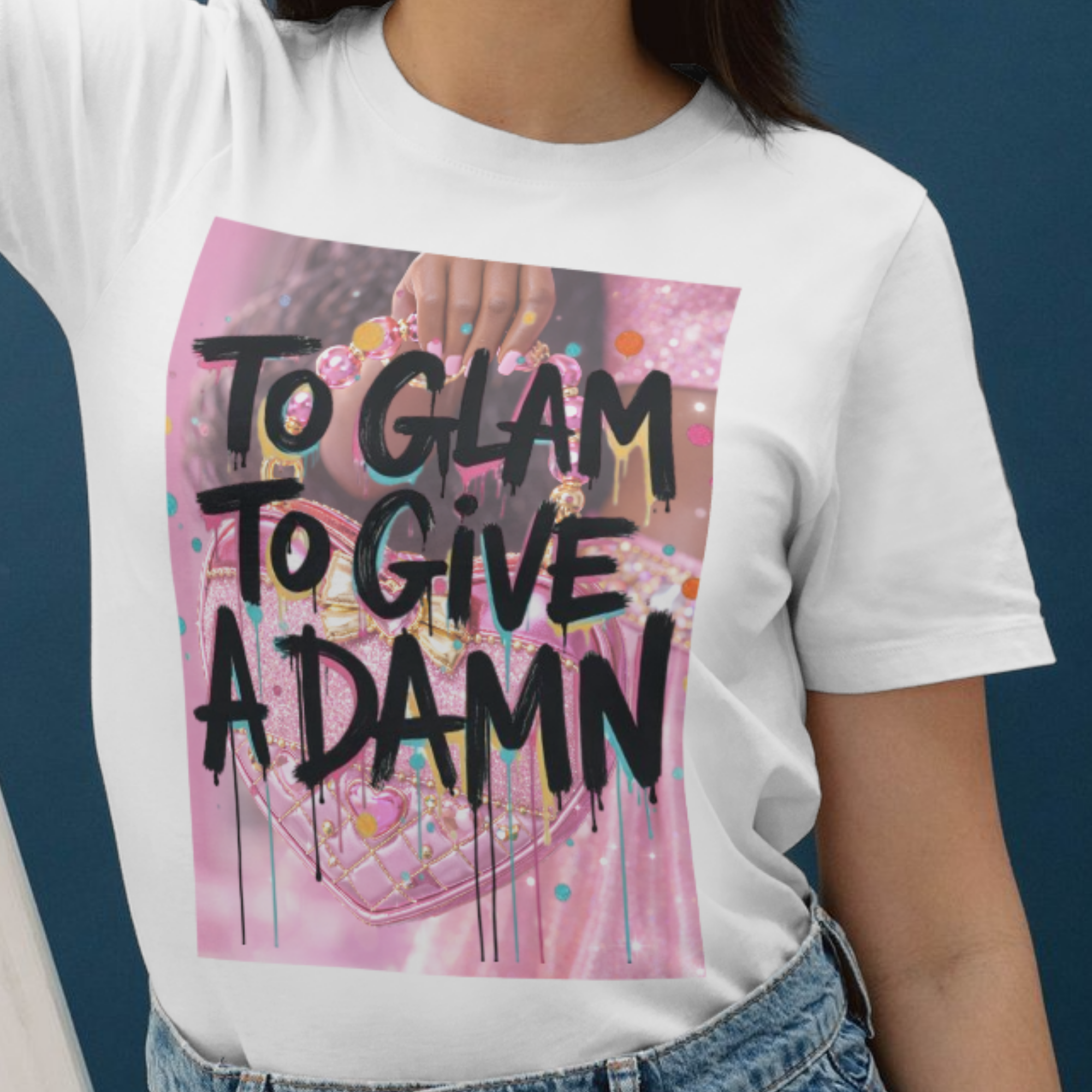 Glam and Unstoppable Graphic T-shirt