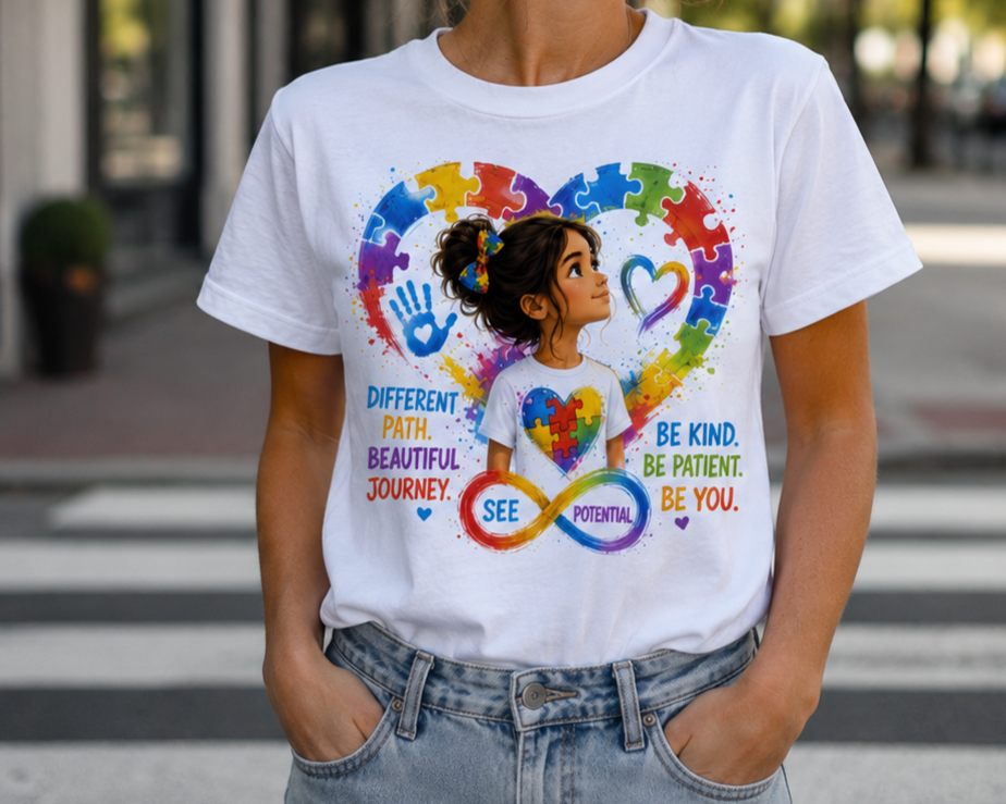 'Different Path, Beautiful Journey' T-Shirt