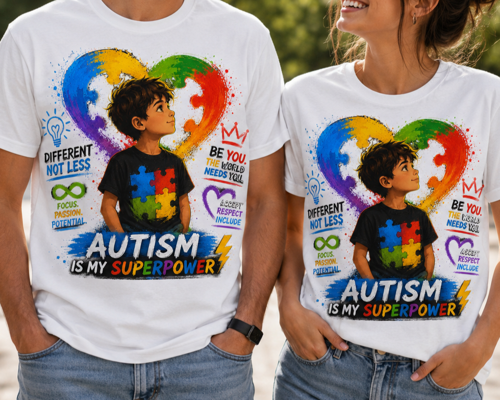 'Autism is My Superpower' Graphic Tee