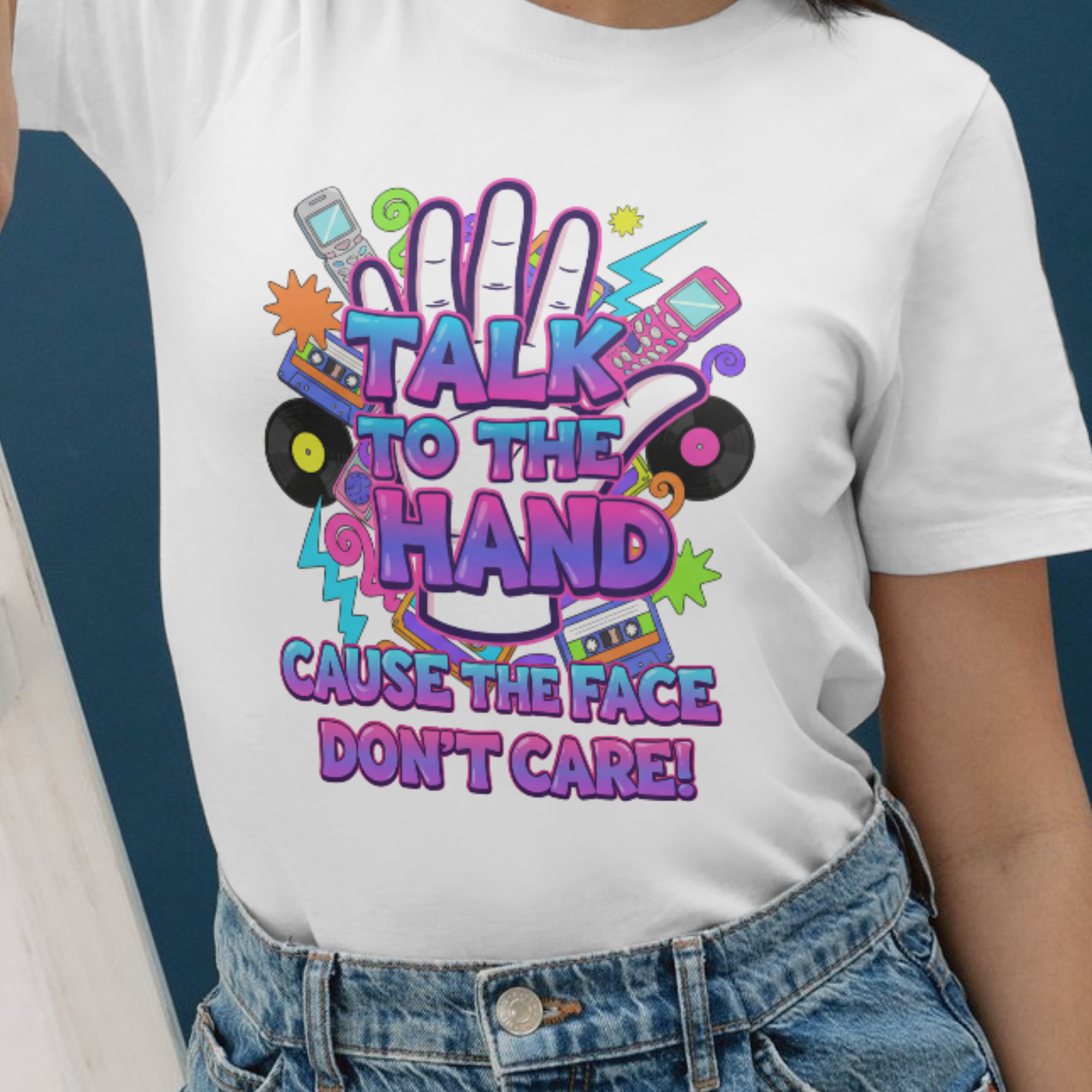Aesthetic Talk to the hand T-shirt