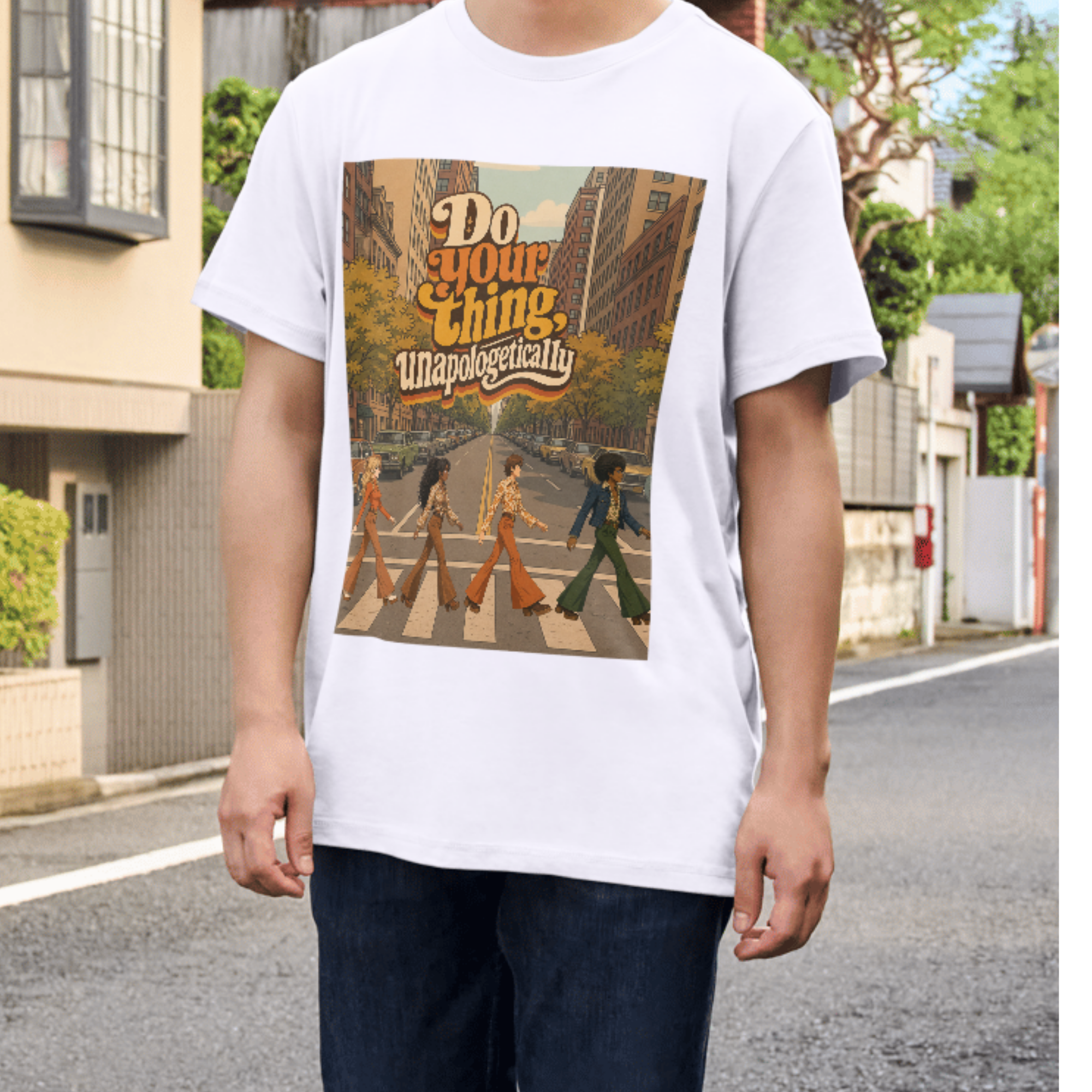 Unapologetic Expression Mens Graphic Tee