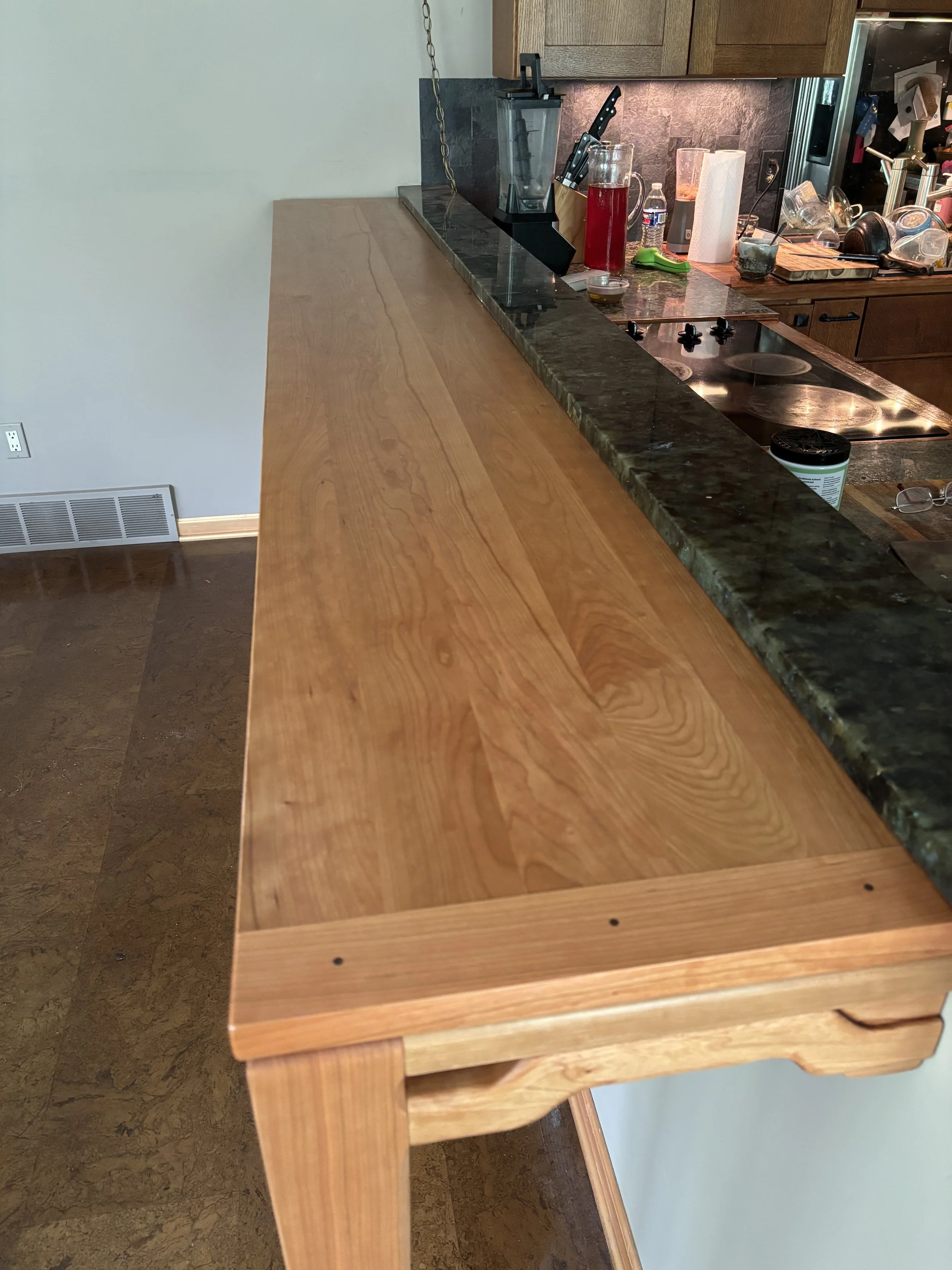 Chinese-inspired cherry bar