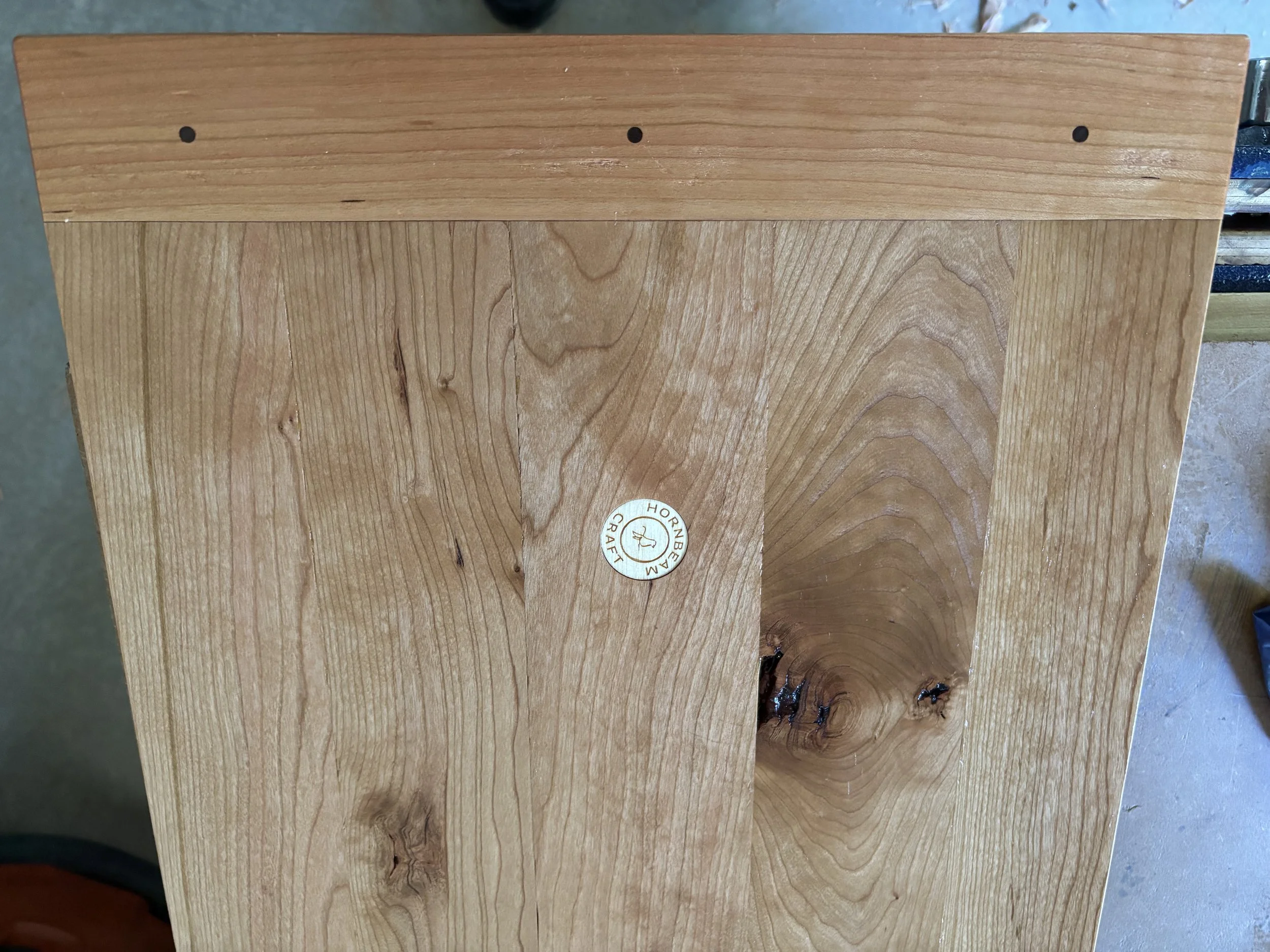 Underside of cherry barter