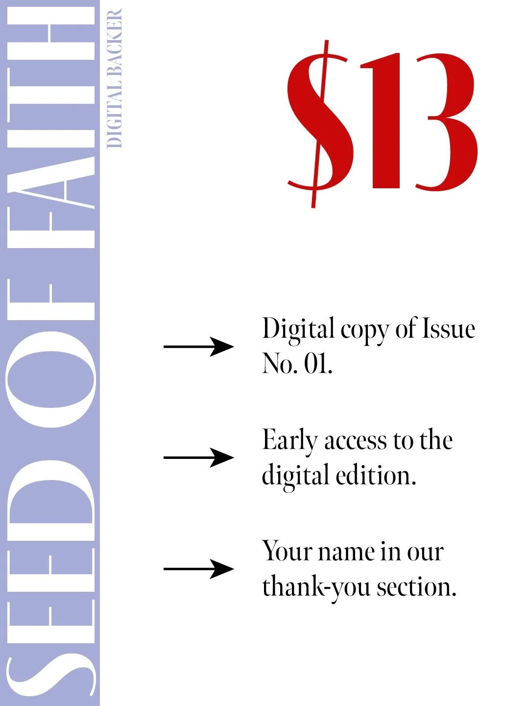 Every great publication begins with the people who believe in it first. ✦

When you back &OElig;il de la Mode on Kickstarter, you&rsquo;re not just pre-ordering a magazine &mdash; you&rsquo;re becoming part of something that has never existed before.