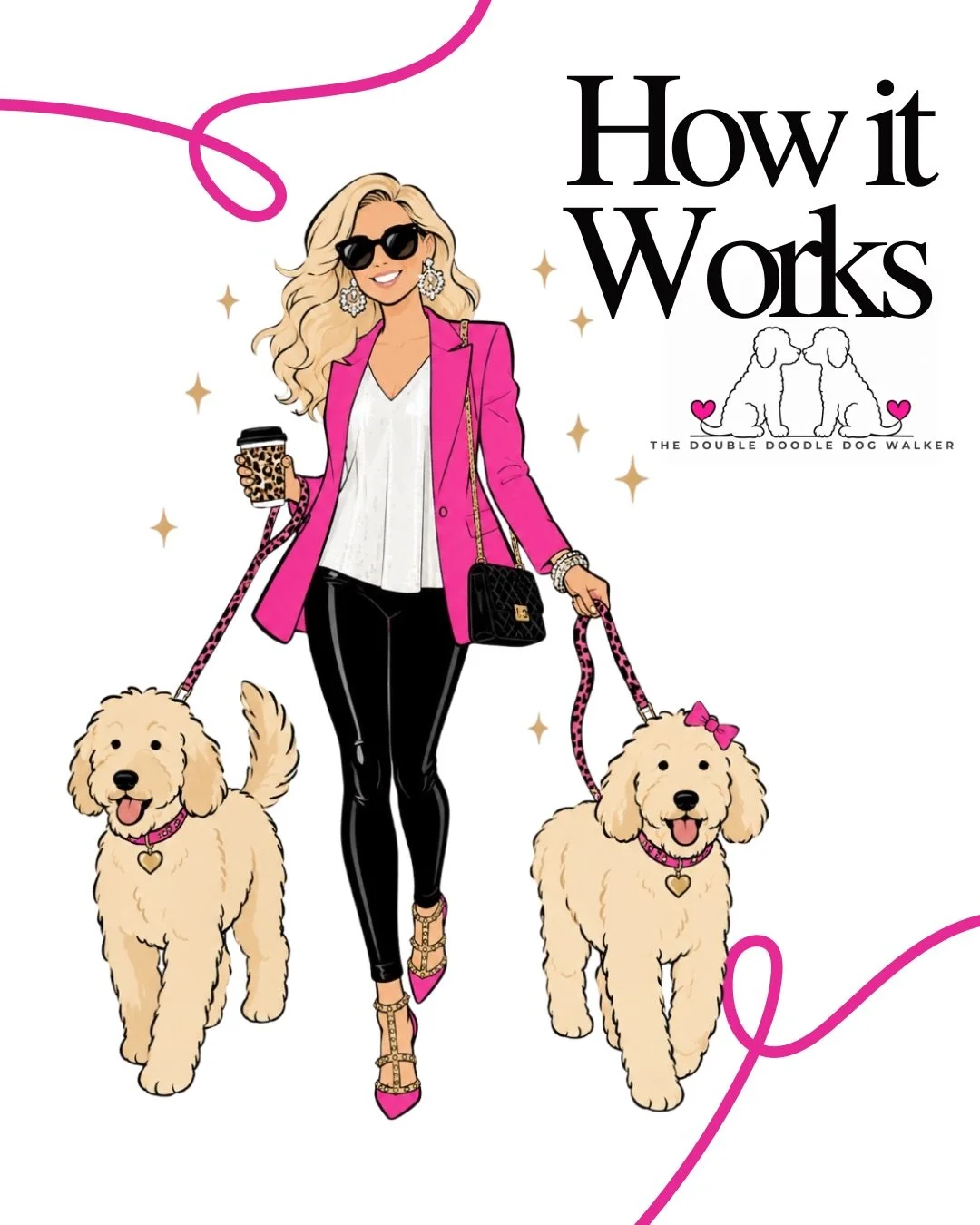 Finding the right dog walker shouldn&rsquo;t feel complicated.

Here&rsquo;s how we make it simple:

🐾 Step 1: Reach Out We&rsquo;ll chat about your dog&rsquo;s needs, routine, and which services may be the best fit.

🐾 Step 2: Meet &amp; Greet We&