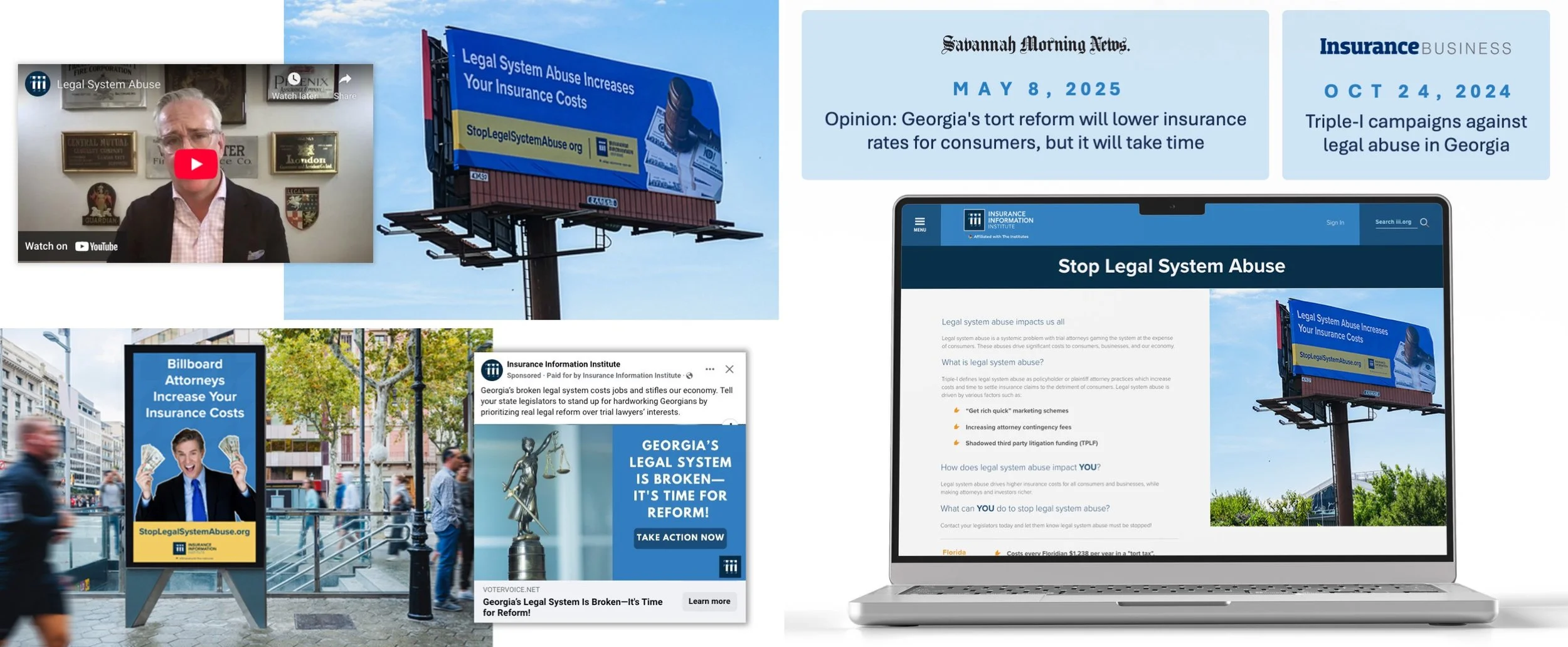 A laptop, tablet, and phone display the same website, showcasing responsive design across different devices.