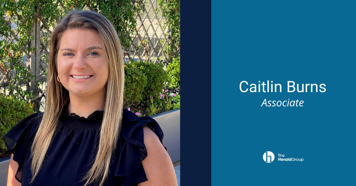 Welcome to The Herald Group, Caitlin!