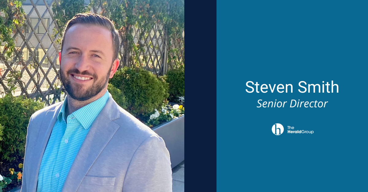 Welcome to The Herald Group, Steven!