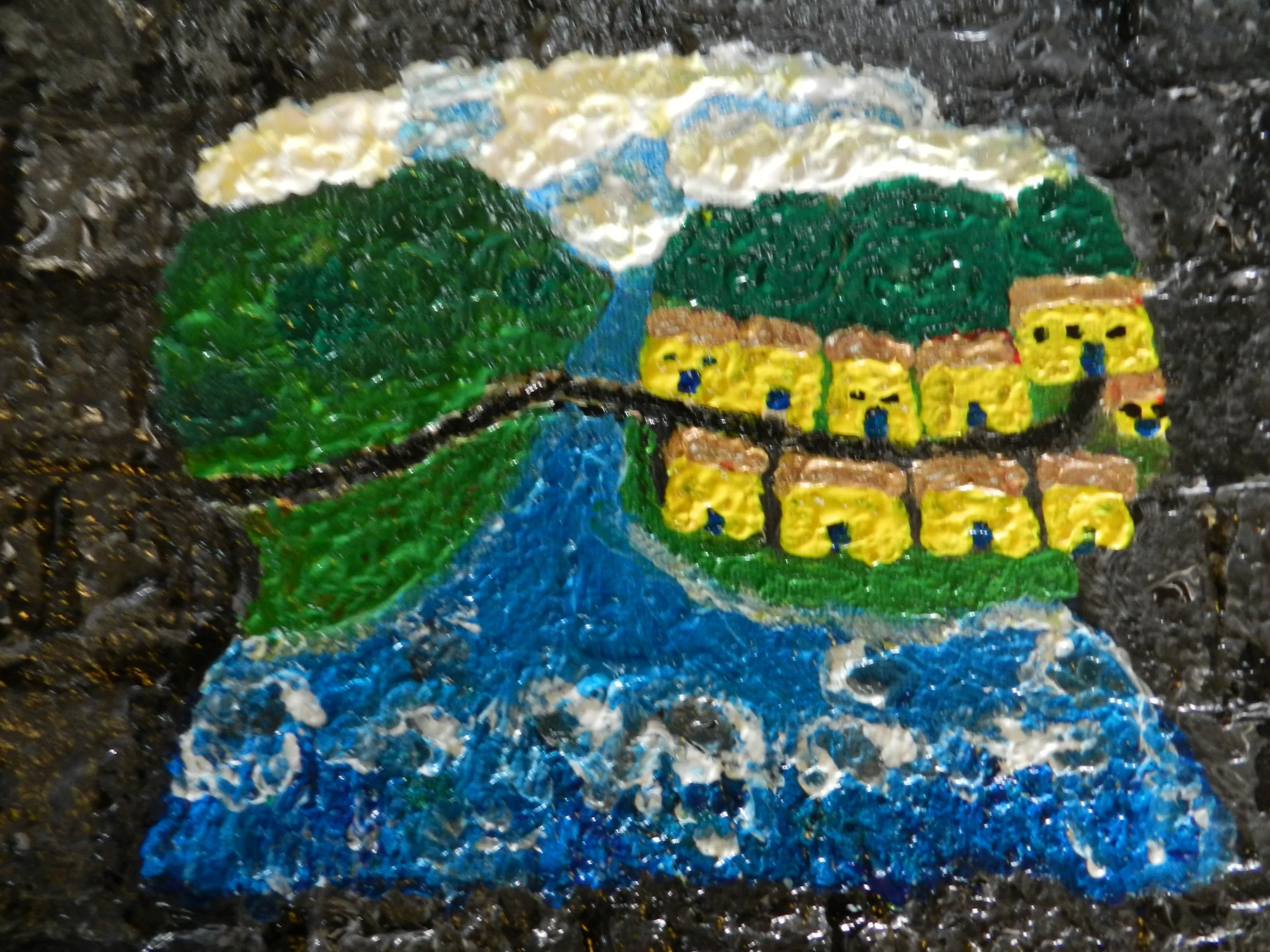 tableau-abstrait-cassons-nos-murs-collection-nuketim