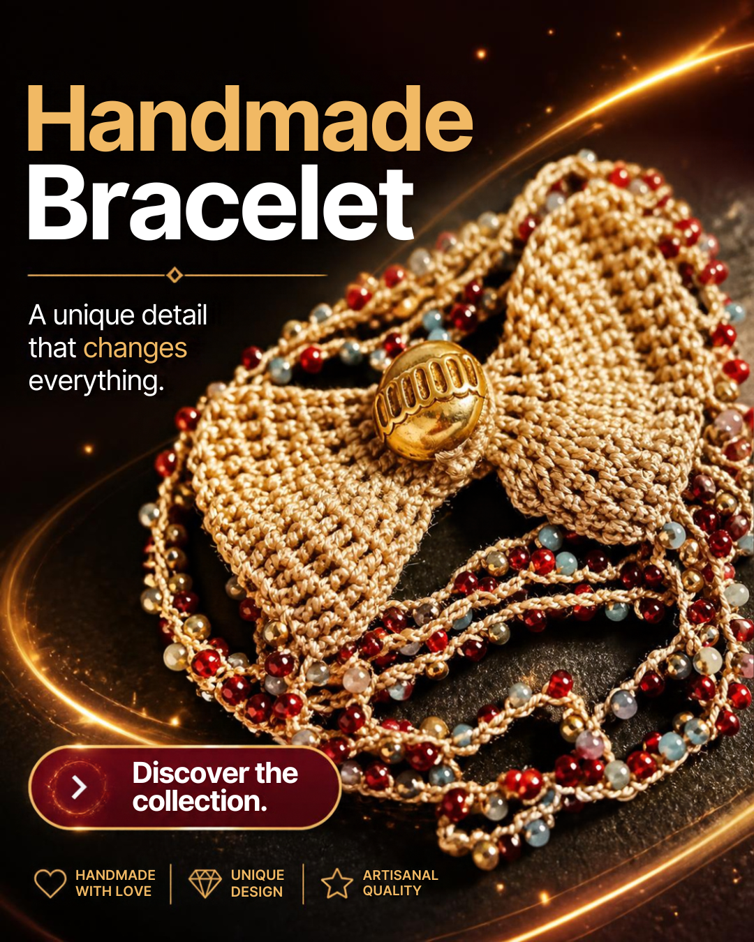 Un bracelet artisanal d'exception