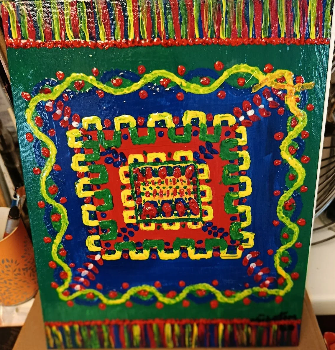 peinture-abstrait-tapis-d-art-folk-elite-nuketim
