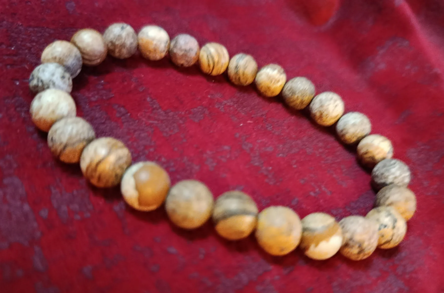 Bracelet en Jaspe Paysage – Horizons Sauvages