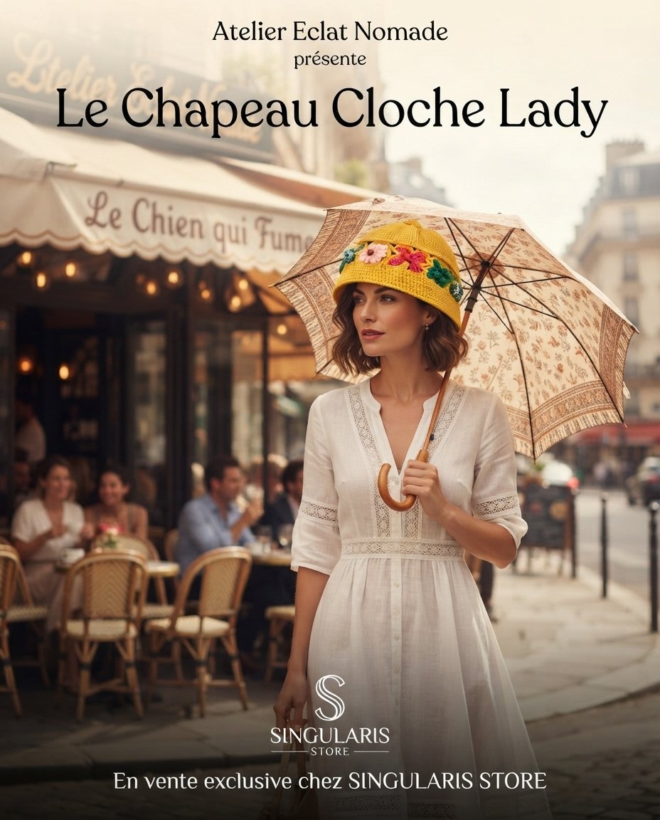 Chapeau Cloche Lady