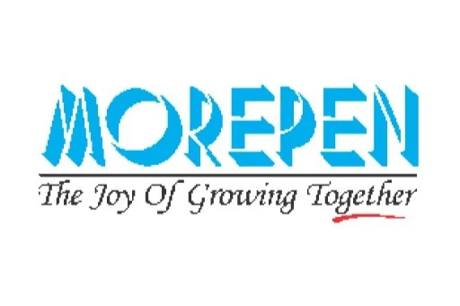 Morepen logo with the slogan "The Joy Of Growing Together"