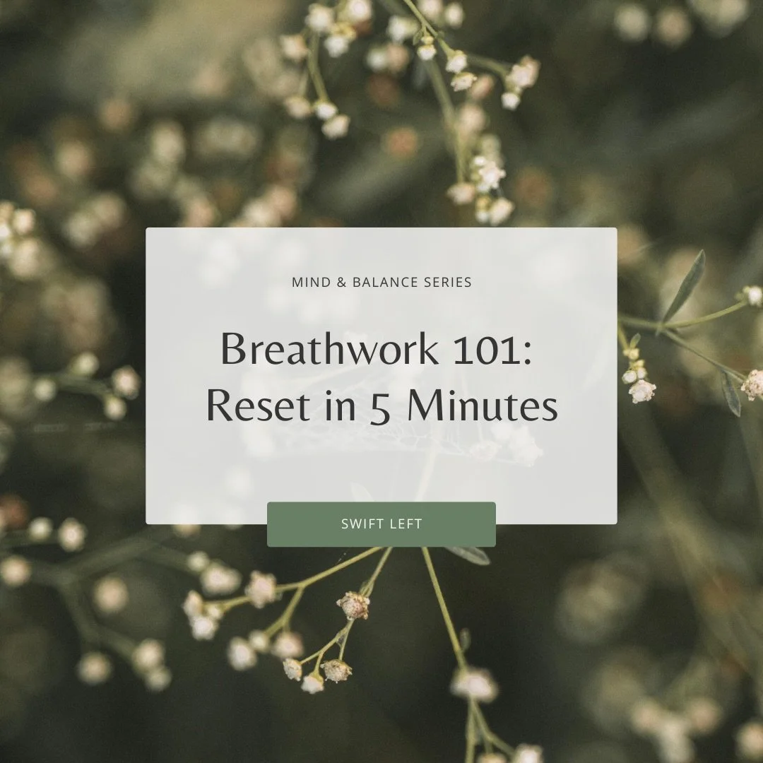 Mastering your breath can change your entire physiological state in minutes. It is one of the quickest ways to regulate your nervous system, reduce stress, improve mental clarity, and boost your immune system.

#Breathwork #Mindfulness #StressRelief 