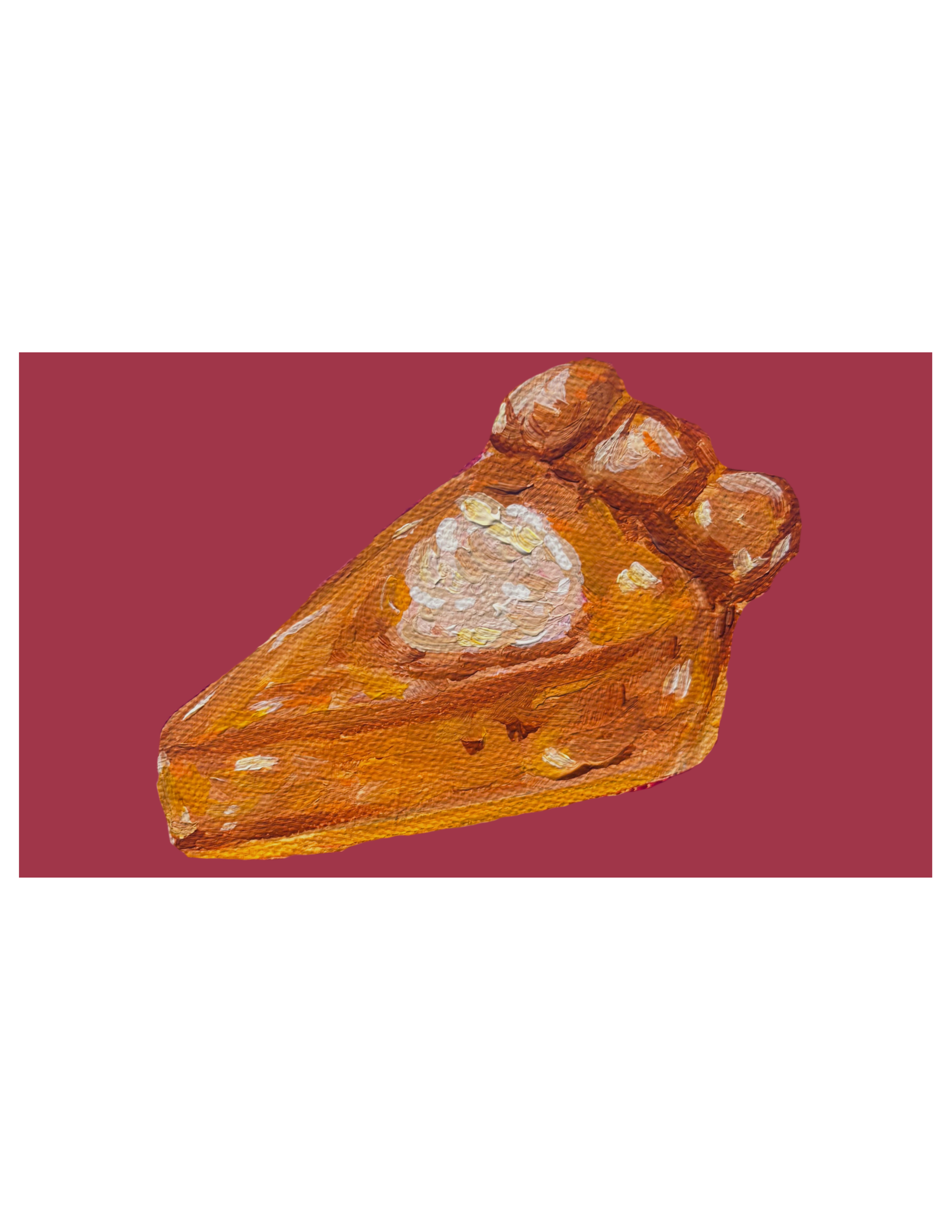 Pumpkin Pie Slice Print
