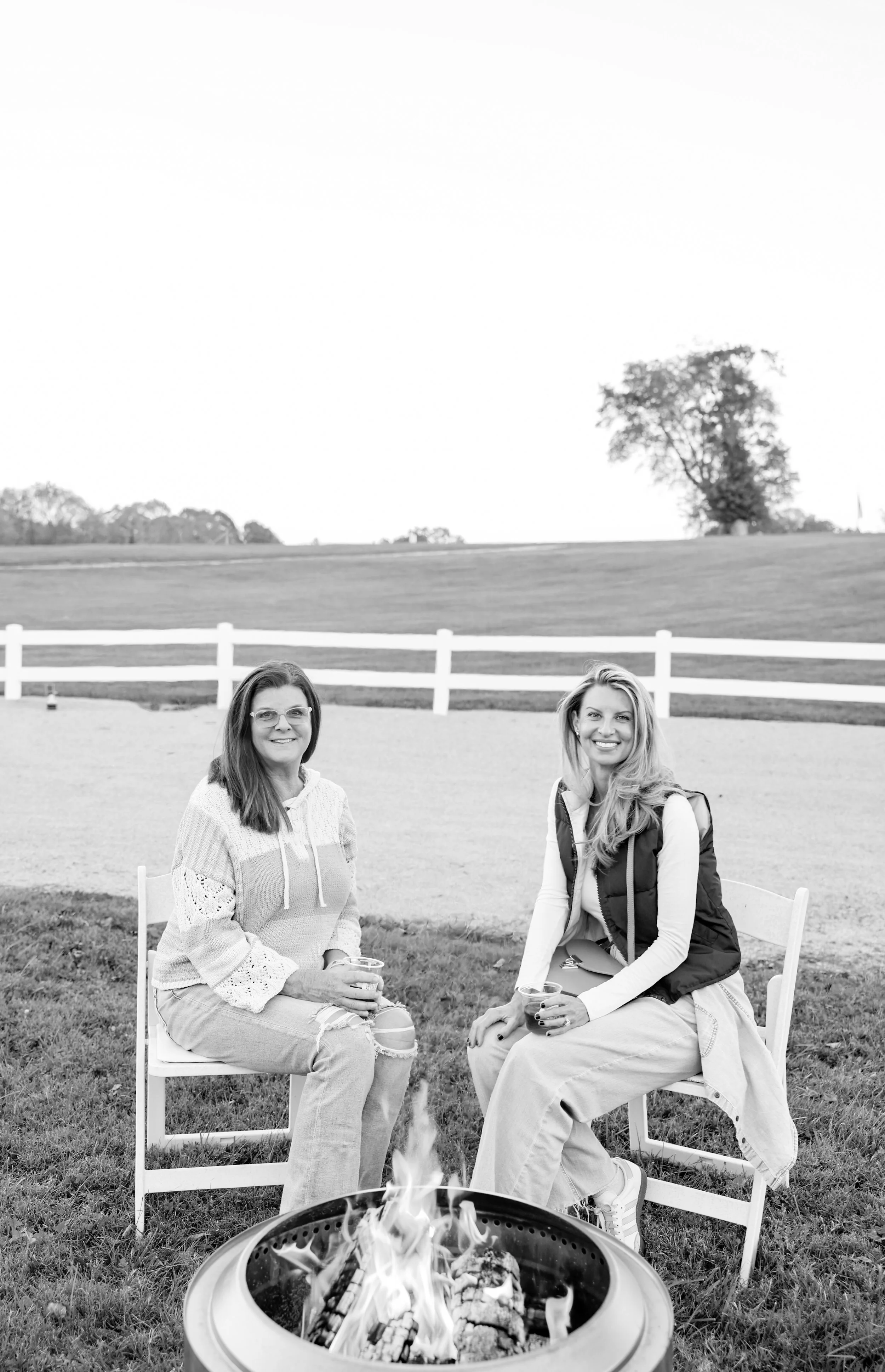Women attending Highland Stables Social Club event in Bowling Green Kentucky