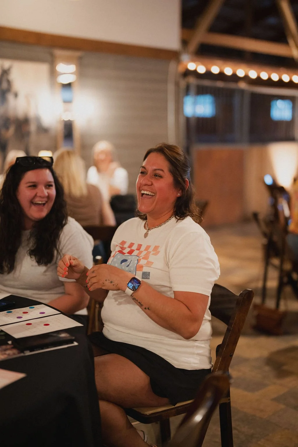 Women attending Highland Stables Social Club event in Bowling Green Kentucky