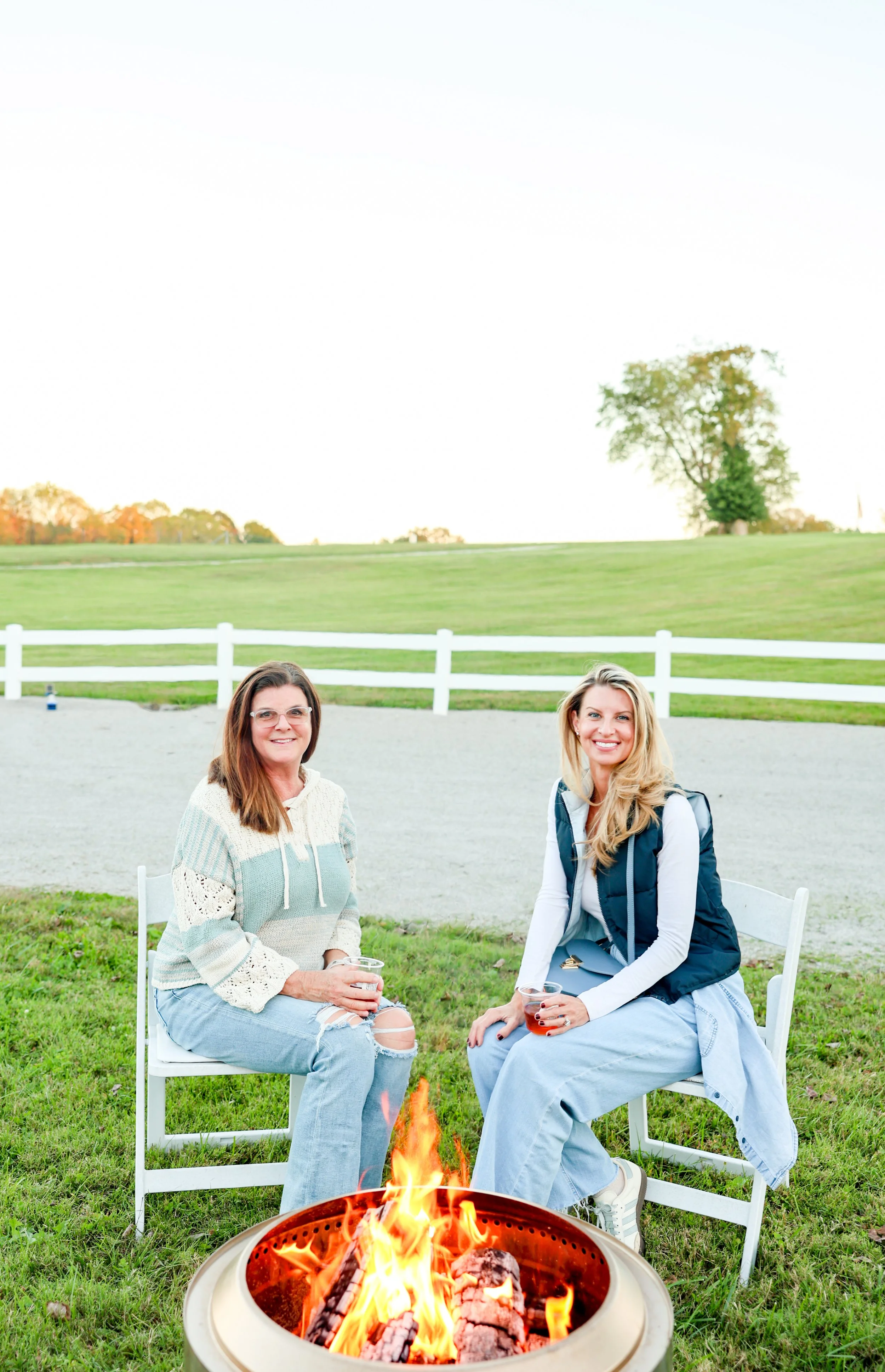 Women attending Highland Stables Social Club event in Bowling Green Kentucky